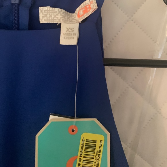 Gianni Bini Formal Long Maxi Gown Blue - Picture 11 of 12